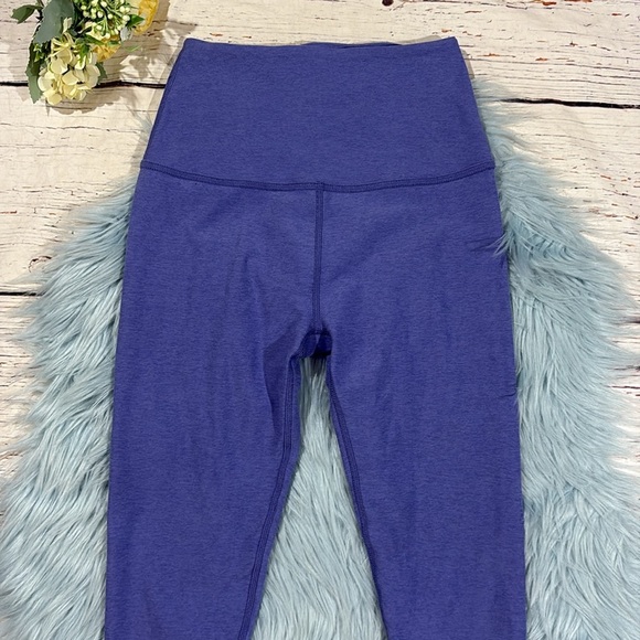 Beyond Yoga Midi Spacedye Indigo Purple Leggings - Picture 7 of 8